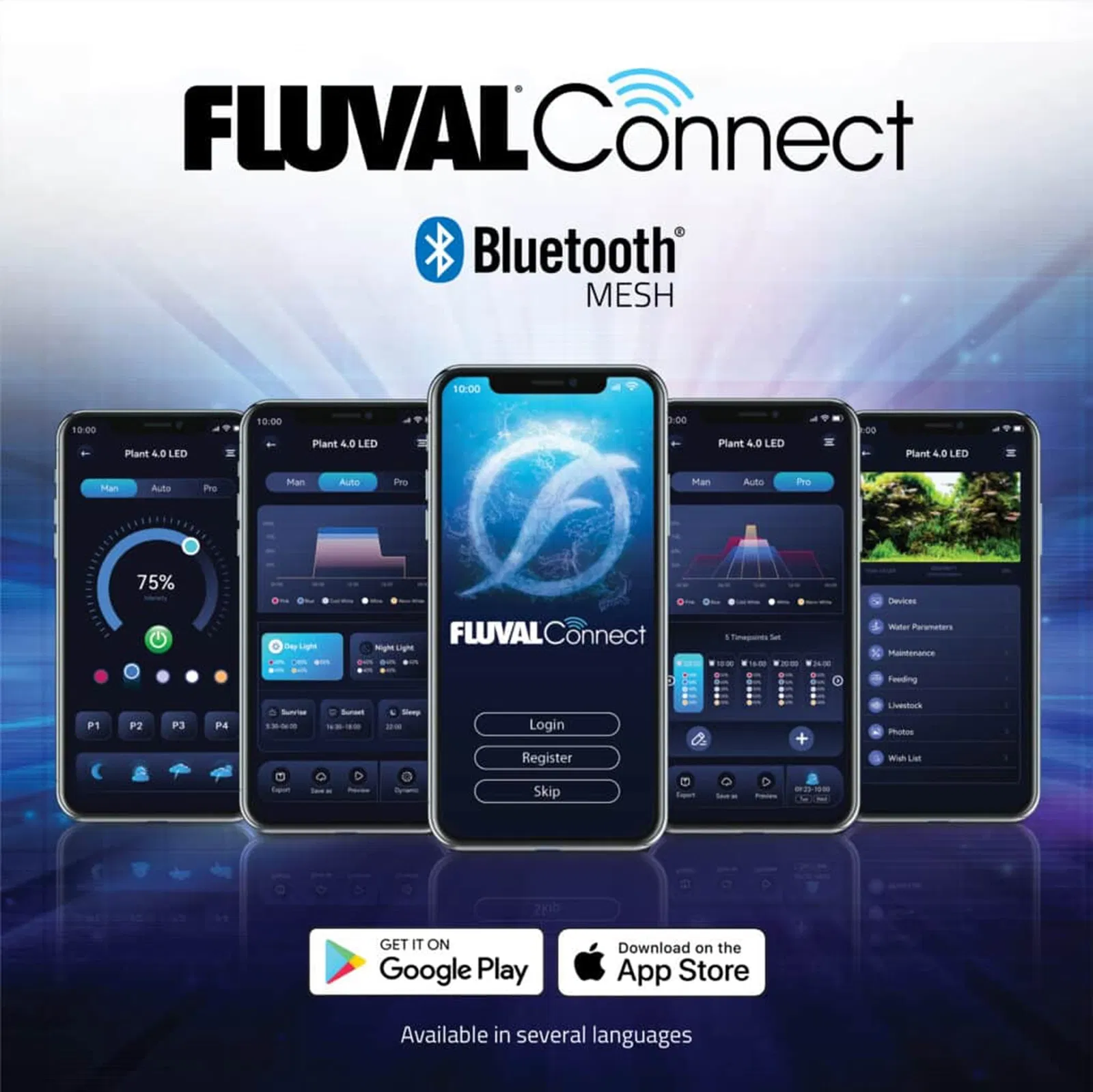 Fluval Plant 4.0 LED 46 Watt 88,2-125,8 cm